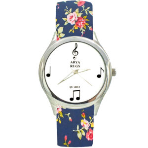 Damen Florale Liberty Boho Stoffband-Uhr – Mohana