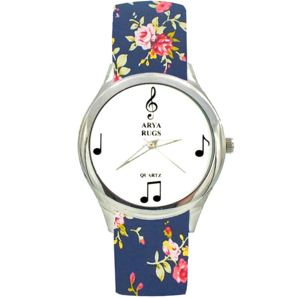 Damen Florale Liberty Boho Stoffband-Uhr – Mohana