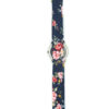 Damen Florale Boho Stoffband-Uhr – Persische Kalligraphie God