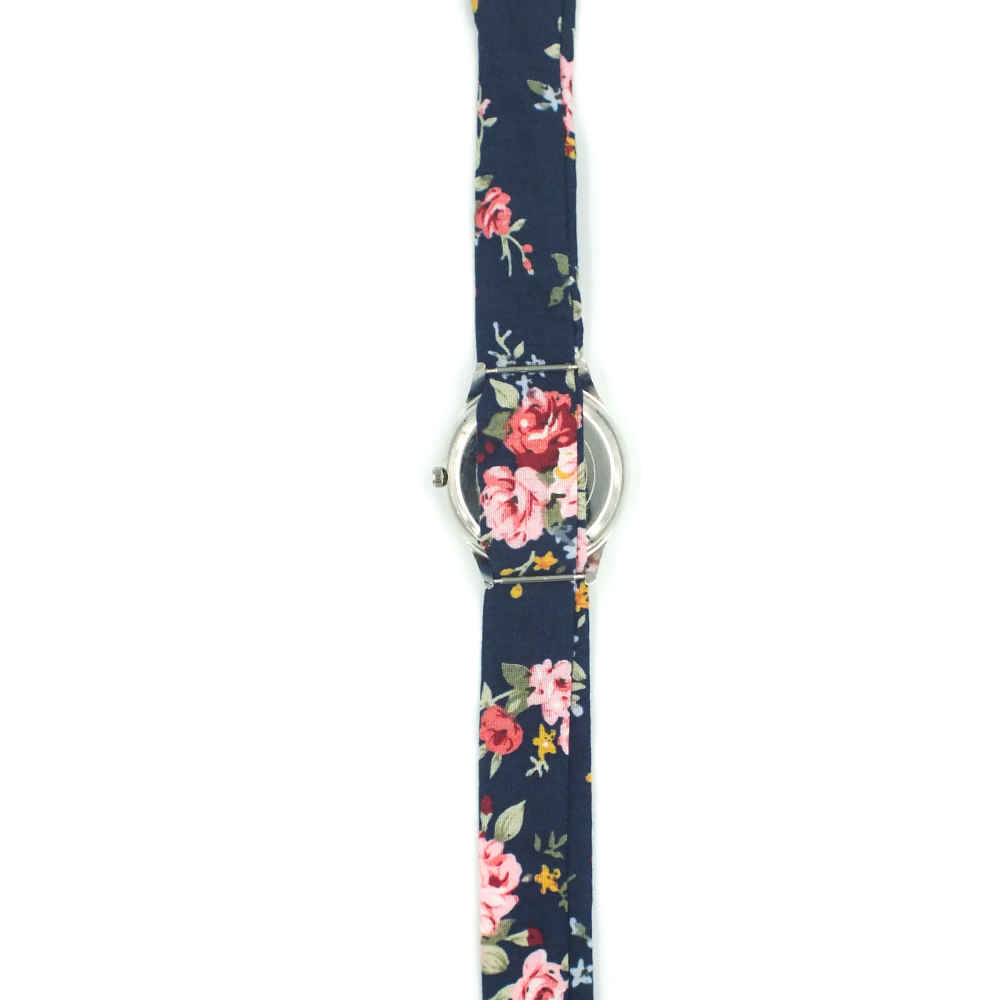 Damen Florale Liberty Boho Stoffband-Uhr – Mohana
