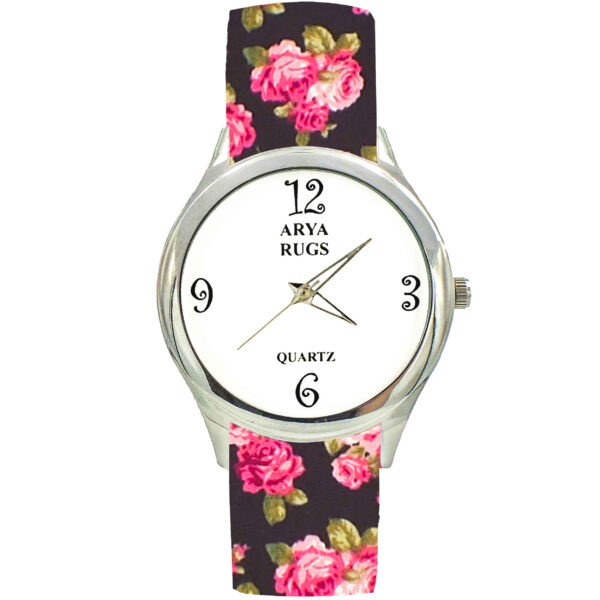 Damen Florale Liberty Boho Stoffband-Uhr – Raz