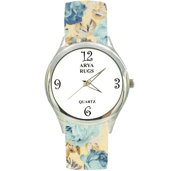 Damen Florale Liberty Boho Stoffband-Uhr – Aram