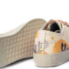 Graffiti-Print Sneakers - Damenchic Freizeitschuhe Modell Alice