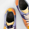 Graffiti-Print Sneakers - Damenchic Freizeitschuhe Modell Dream