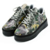 Graffiti-Print Sneakers - Damenchic Freizeitschuhe Modell Elina