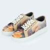 Graffiti-Print Sneakers - Damenchic Freizeitschuhe Modell Fantasy