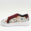 Graffiti-Print Sneakers - Damenchic Freizeitschuhe Modell Gmoment
