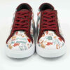 Graffiti-Print Sneakers - Damenchic Freizeitschuhe Modell Gmoment
