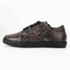 Graffiti-Print Sneakers - Damenchic Freizeitschuhe Modell Javan