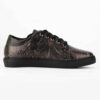 Graffiti-Print Sneakers - Damenchic Freizeitschuhe Modell Javan