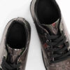Graffiti-Print Sneakers - Damenchic Freizeitschuhe Modell Javan