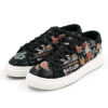 Graffiti-Print Sneakers - Damenchic Freizeitschuhe Modell Karin