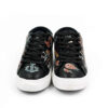Graffiti-Print Sneakers - Damenchic Freizeitschuhe Modell Karin