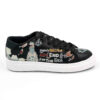 Graffiti-Print Sneakers - Damenchic Freizeitschuhe Modell Karin