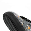 Graffiti-Print Sneakers - Damenchic Freizeitschuhe Modell Nature