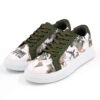 Graffiti-Print Sneakers - Damenchic Freizeitschuhe Modell Rana