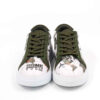 Graffiti-Print Sneakers - Damenchic Freizeitschuhe Modell Rana