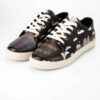 Graffiti-Print Sneakers - Damenchic Freizeitschuhe Modell Town