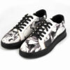 Graffiti-Print Sneakers - Damenchic Freizeitschuhe Modell Vala