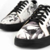 Graffiti-Print Sneakers - Damenchic Freizeitschuhe Modell Vala