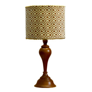 Accent Wooden Table LamAkzent Holz-Tischlampe Handgefertigt Narniap Handcrafted Narnia