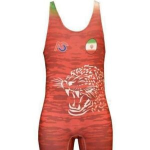 Herren Irans Freistilsinglet ohne Ärmel Modell Leopard