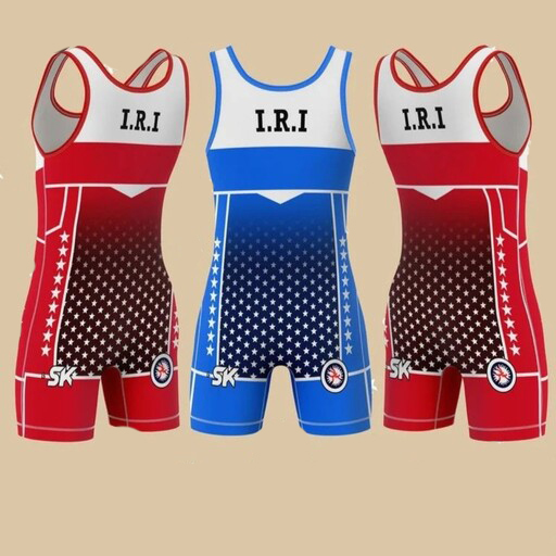 Herren Irans Freistilsinglet ohne Ärmel Modell Arman