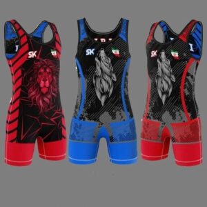 Herren Irans Freistilsinglet ohne Ärmel Modell Iran