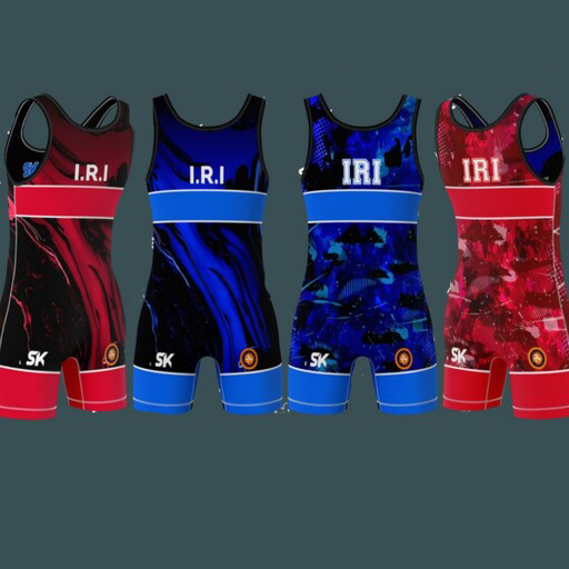 Herren Irans Freistilsinglet ohne Ärmel Modell Emad