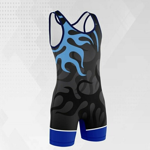 Herren Freistilsinglet ohne Ärmel Modell Feuer