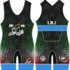 Herren Irans Freistilsinglet ohne Ärmel Modell Sajadi Kia