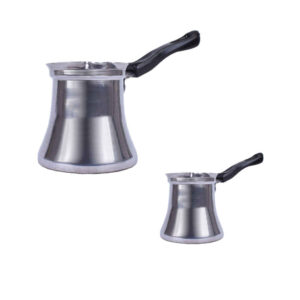 Türkische Kaffeekanne – Traditioneller Aluminium-Cezve / Ibrik, Jahan