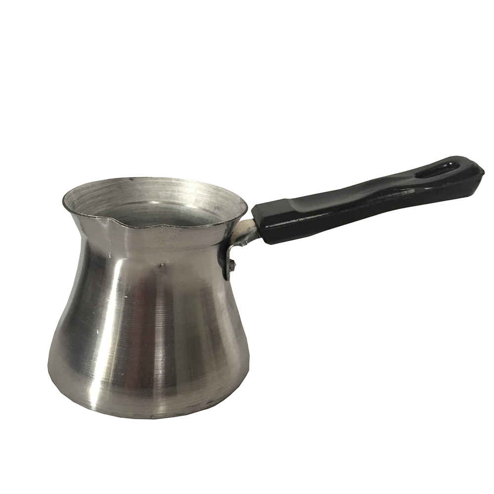 Türkische Kaffeekanne - Traditioneller Aluminium-Cezve / Ibrik, Leila