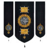 Islamische Schia-Flagge - Set von 3 Geeignet für Muharram Wandteppichen