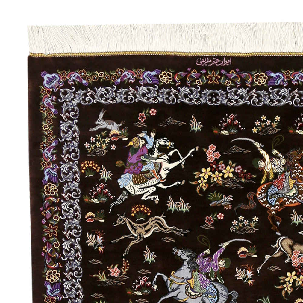 Persischer Teppich handgeknüpft Modell Simorgh