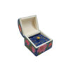 Handgefertigte Knochen-Schmuckbox mit persisch inspiriertem Behesht-Muster