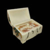 Handgefertigte Knochen-Schmuckbox mit persisch inspiriertem Chogan-Muster