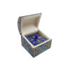 Handgefertigte Knochen-Schmuckbox mit persisch inspiriertem Eslimi-Muster