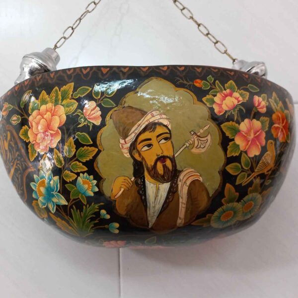 Handgefertigtes & Handbemaltes Kashkul - Derwisch Accessoire