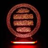 Islamische 3D-LED-Nachtlampe Wa In Yakad