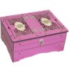 Schöner Holz-Quran-Aufbewahrungsbox - Lasergraviert, Modell Naarin