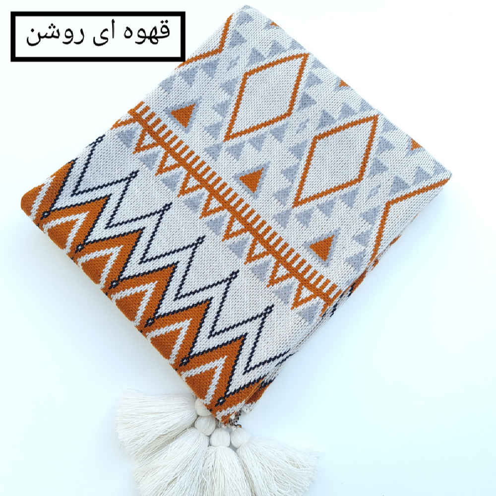 Weiche & leichte Strickdecke für Sofa & Bett Modell Jina