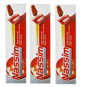 Iranische Nassim Zimt-Geschmack Gel-Zahnpasta (x12)