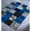 Persischer handgeknüpfter Patchwork-Teppich Kavosh