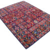 Vintage Persischer handgeknüpfter Patchwork-Teppich Koomeh