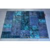 Persischer handgeknüpfter Patchwork-Teppich Tekedoozi