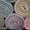 Weiche & leichte Karierte Strickdecke für Sofa & Bett Modell Classic
