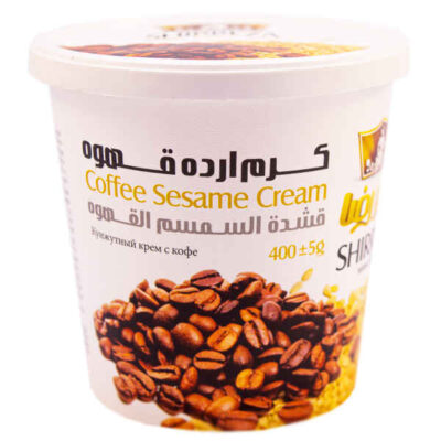 Shirreza Tahini Sesamsauce mit Kaffeegeschmack – Persisches Ardeh, 400g (3x)