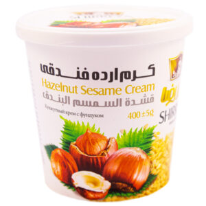 Shirreza Tahini Sesamsauce mit Haselnussgeschmack – Persisches Ardeh, 400g (3x)