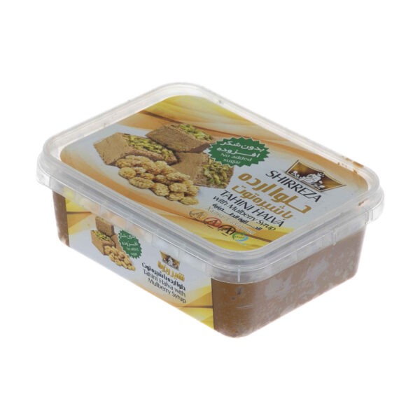Tahini Halva mit Maulbeersirup - Shir Reza 400g (Packung mit 4)